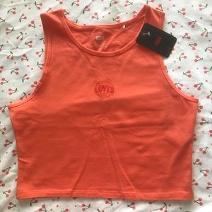 NWT Orange Levi Tank